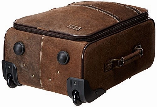 Claire Chase Classic Carry-On Luggage 22" Pullman, Rolling Suitcase In Saddle