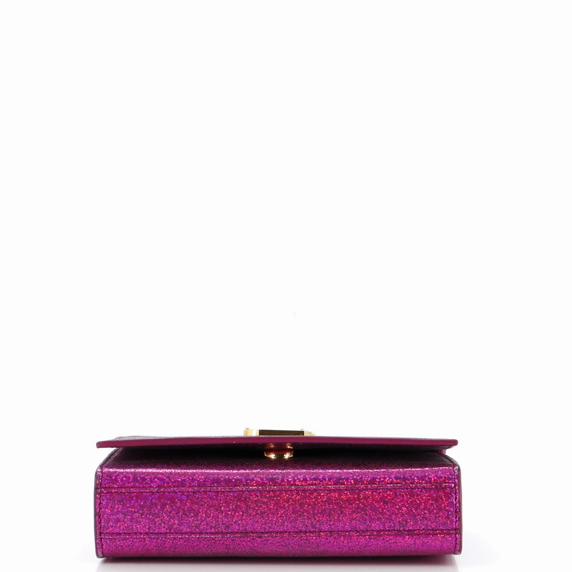 Classic Monogram Crossbody Bag Glitter Leather Small
