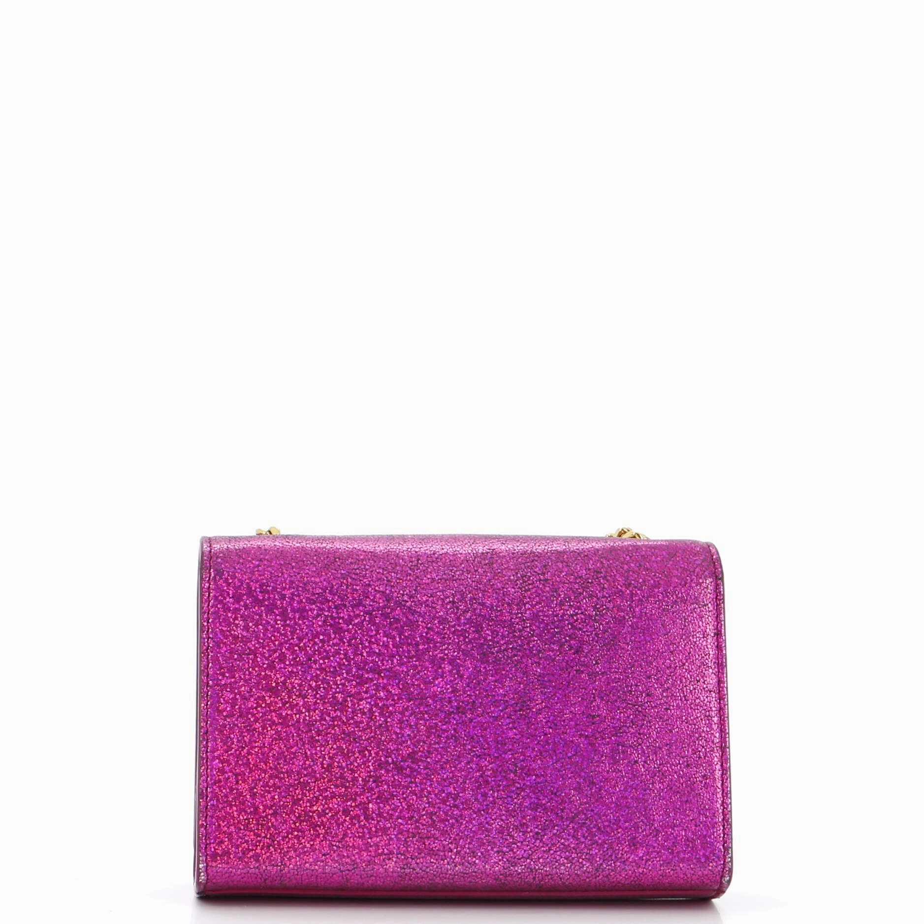 Classic Monogram Crossbody Bag Glitter Leather Small