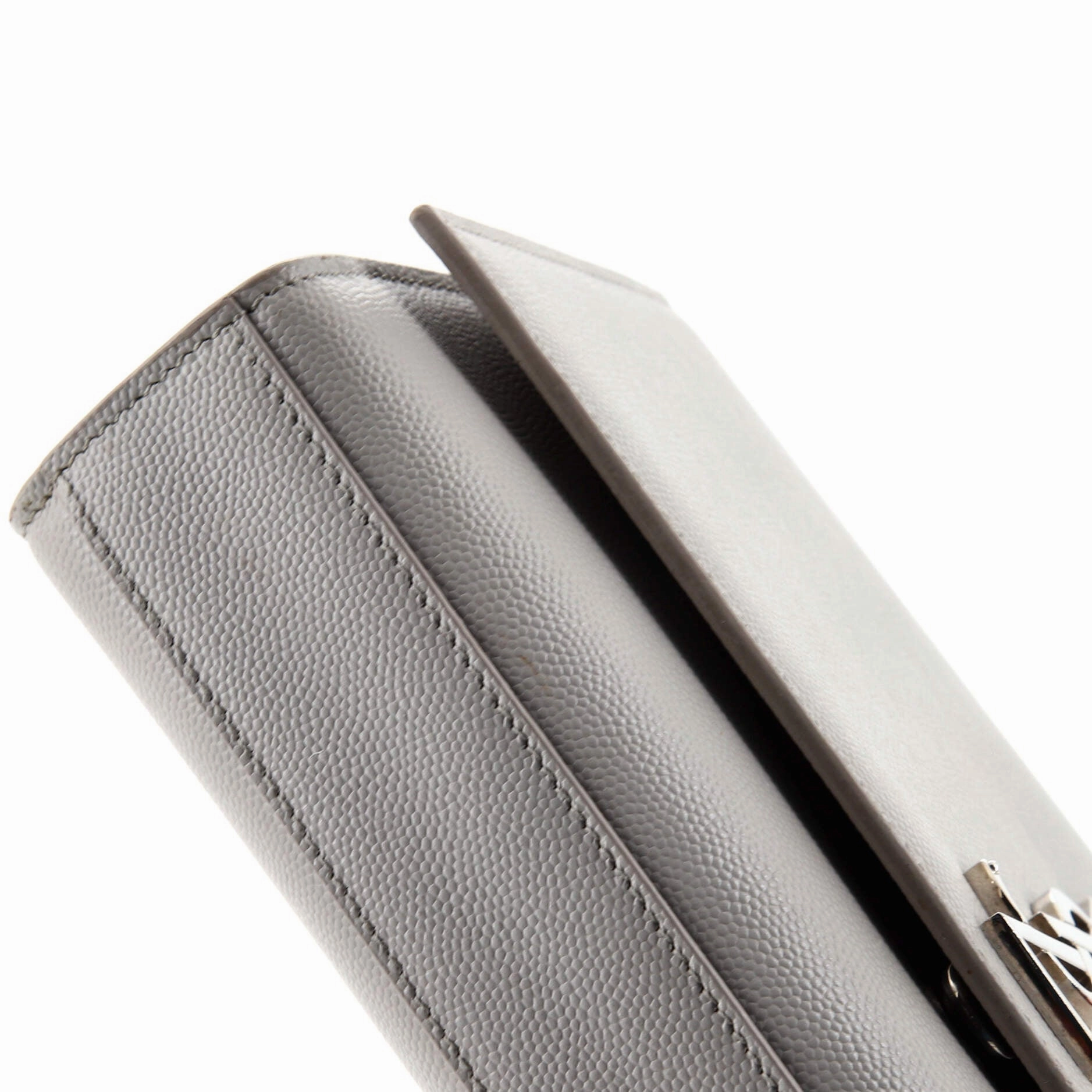 Classic Monogram Crossbody Bag Grainy Leather Large