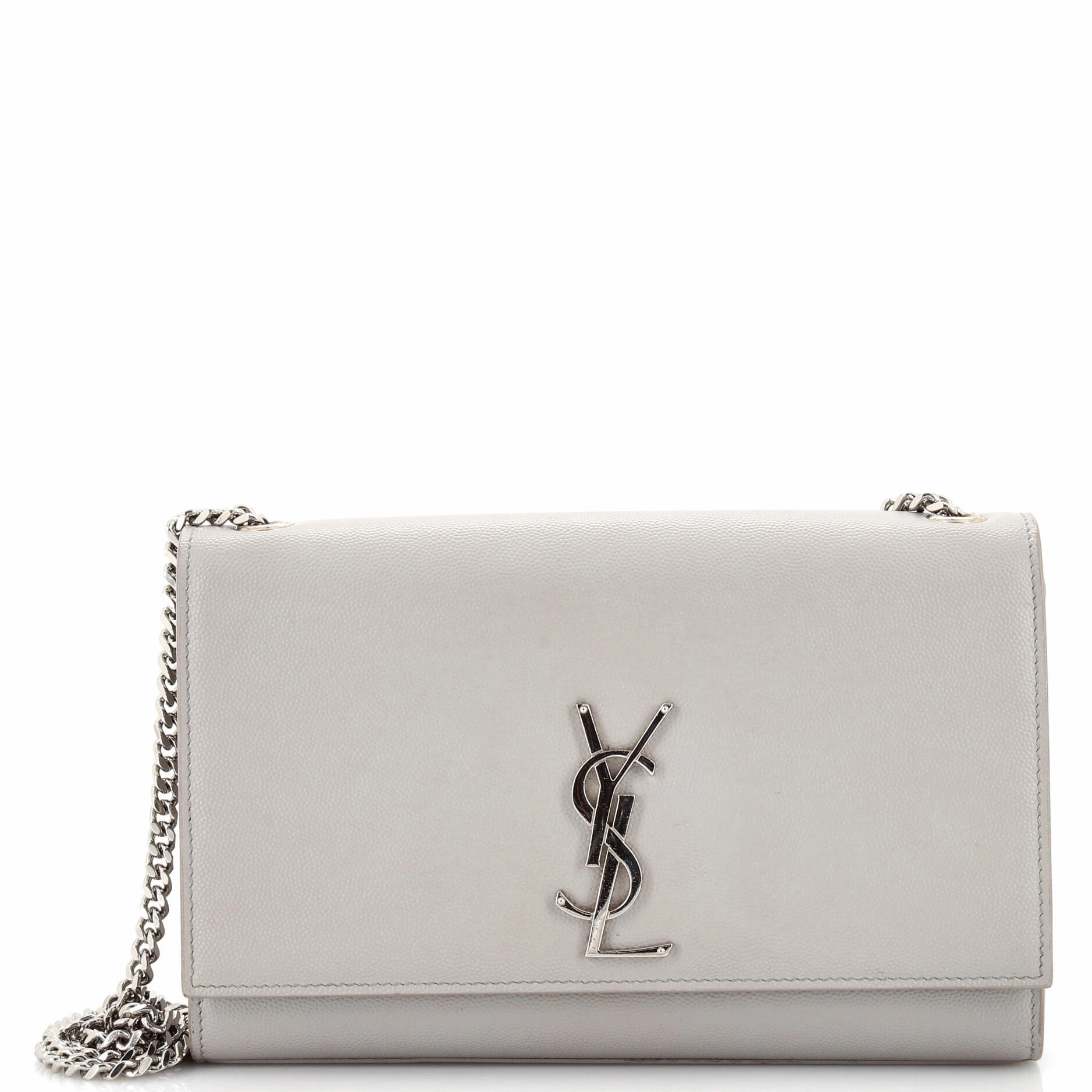 Classic Monogram Crossbody Bag Grainy Leather Large