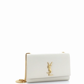 Classic Monogram Crossbody Bag Grainy Leather Medium