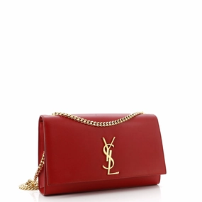 Classic Monogram Crossbody Bag Grainy Leather Medium
