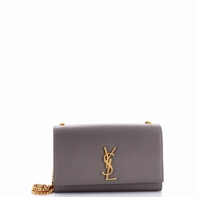 Classic Monogram Crossbody Bag Grainy Leather Medium