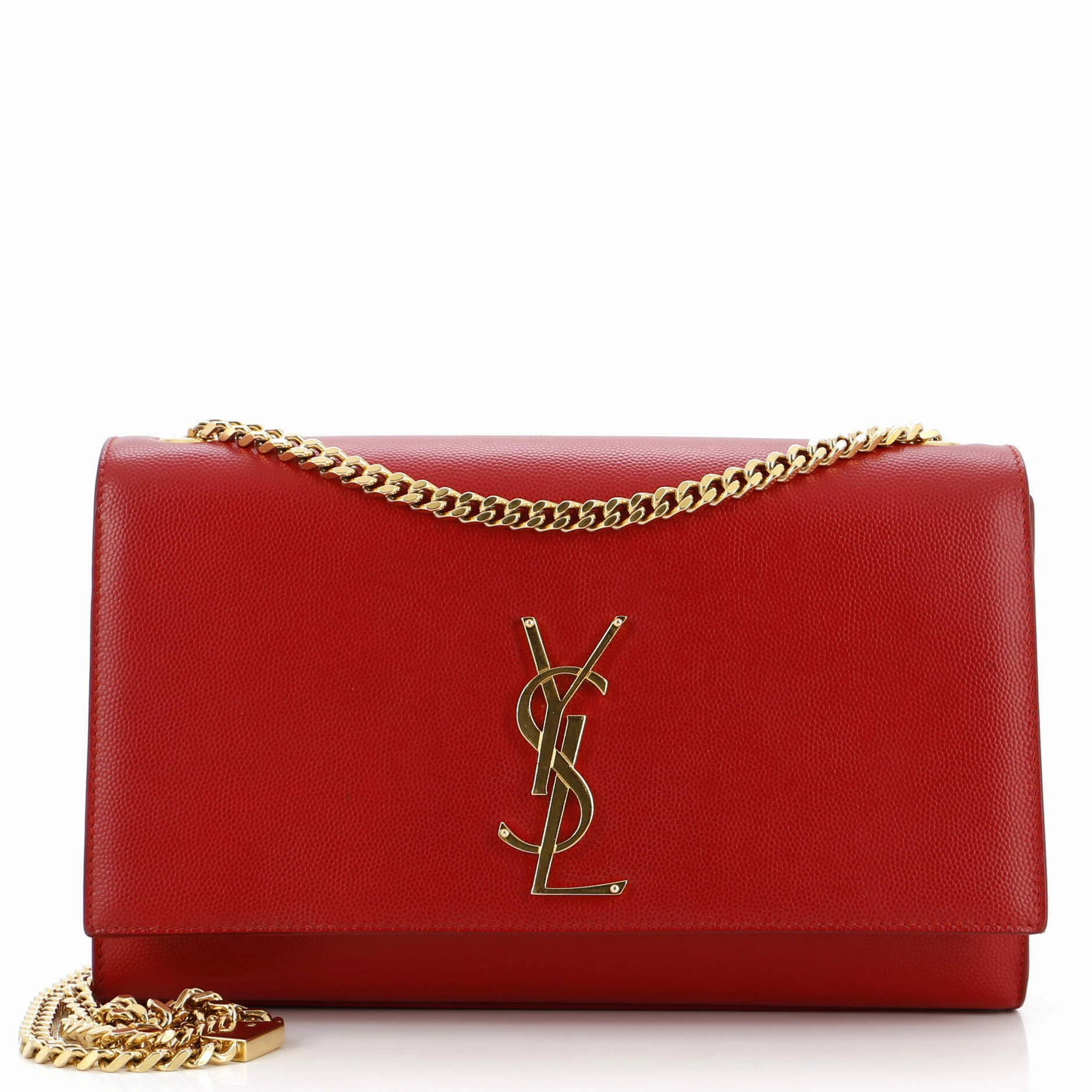 Classic Monogram Crossbody Bag Grainy Leather Medium