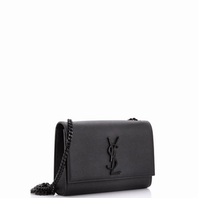 Classic Monogram Crossbody Bag Grainy Leather Small