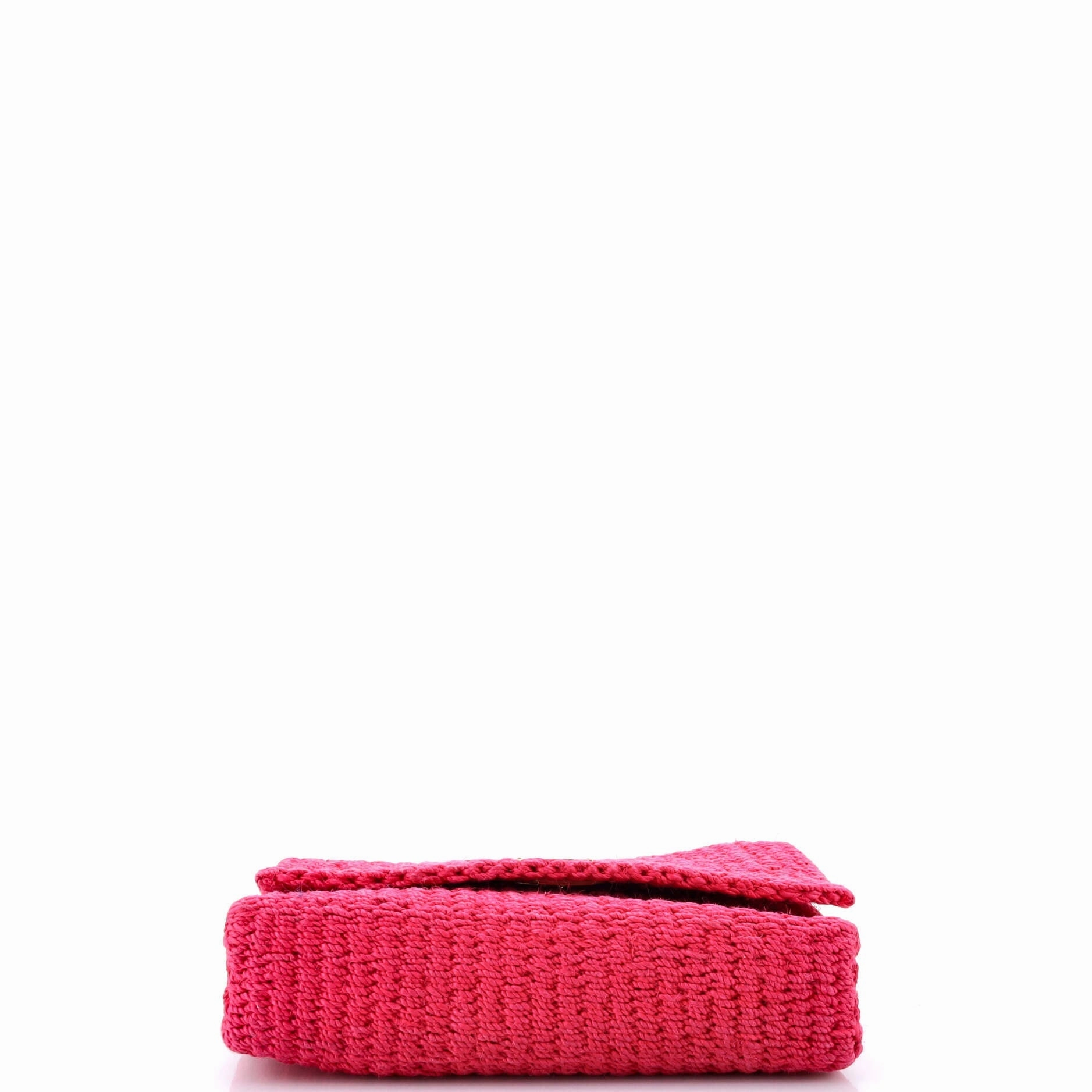 Classic Monogram Crossbody Bag Raffia