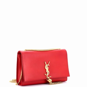 Classic Monogram Tassel Crossbody Bag Leather Medium