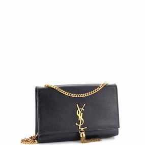 Classic Monogram Tassel Crossbody Bag Leather Medium