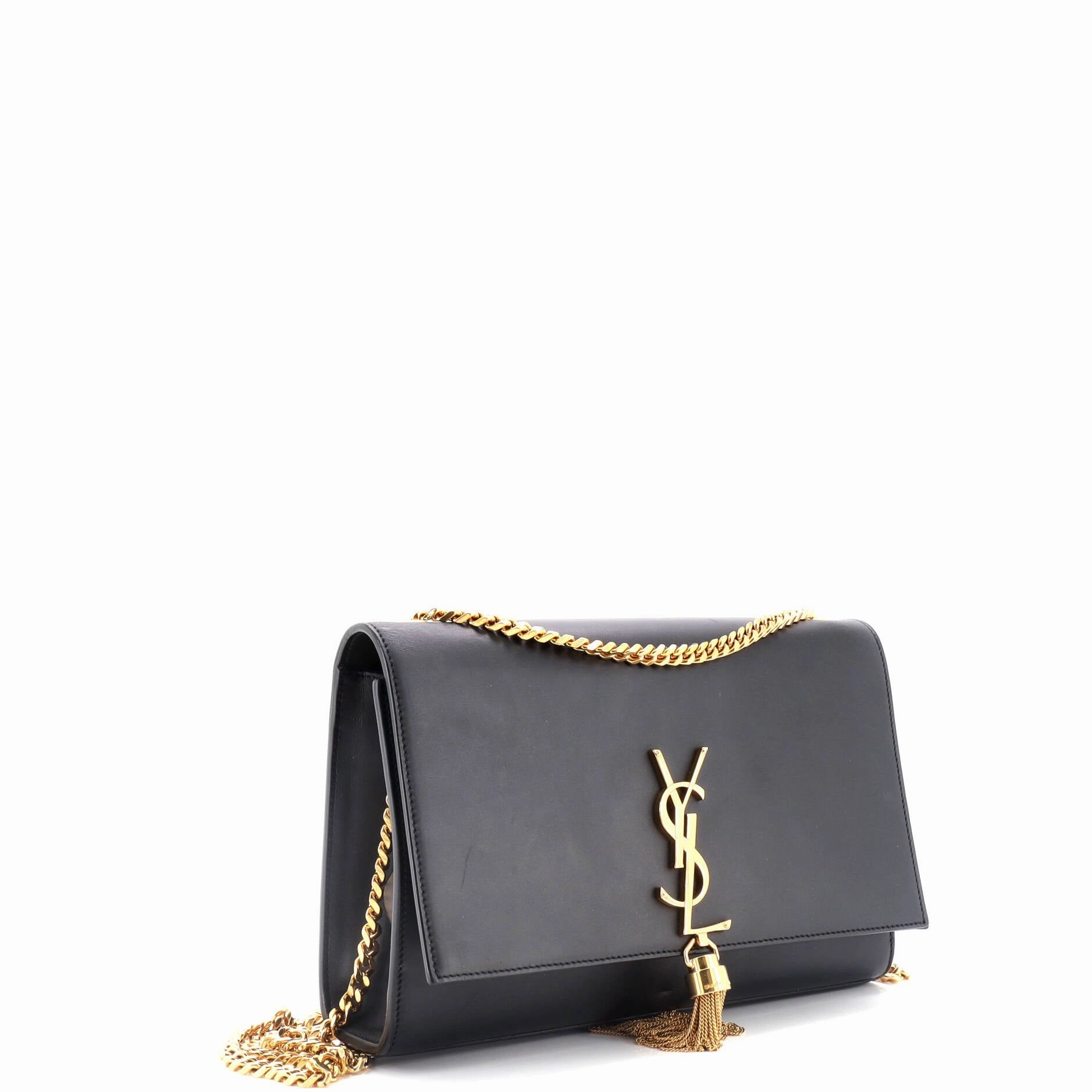 Classic Monogram Tassel Crossbody Bag Leather Medium