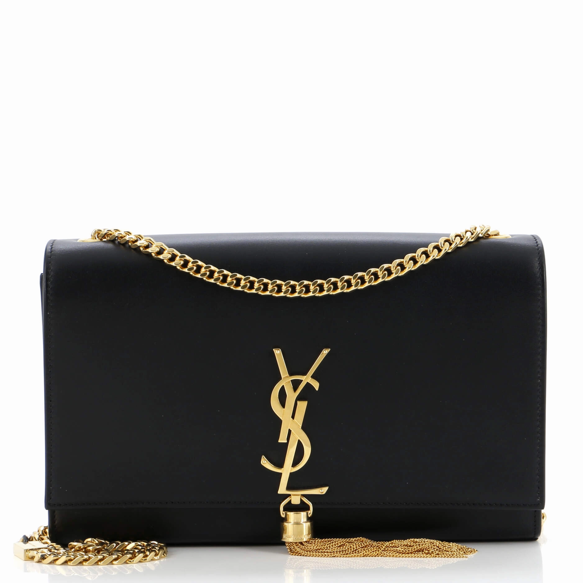 Classic Monogram Tassel Crossbody Bag Leather Medium