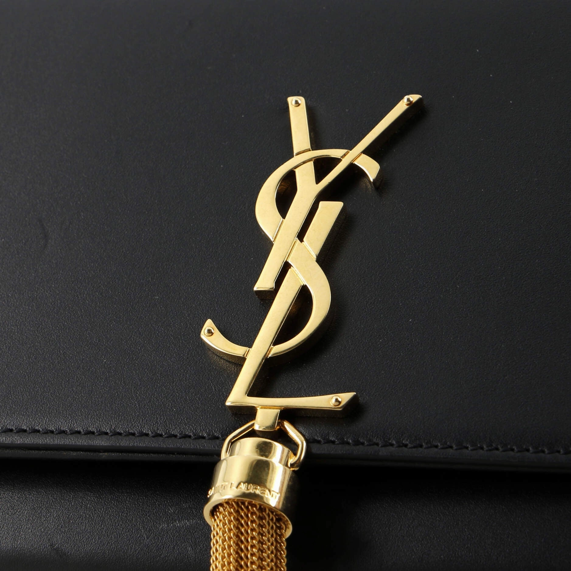 Classic Monogram Tassel Crossbody Bag Leather Medium
