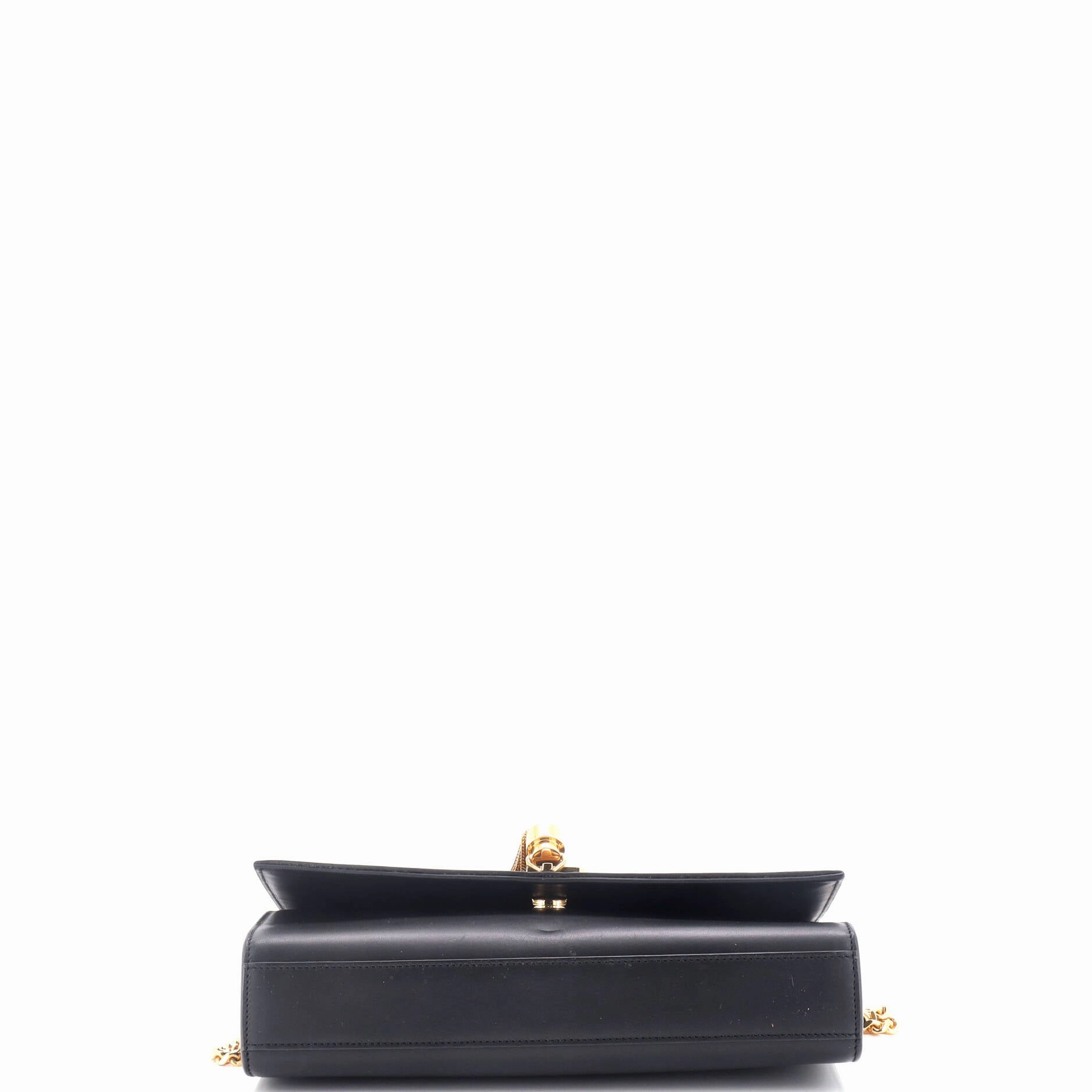 Classic Monogram Tassel Crossbody Bag Leather Medium