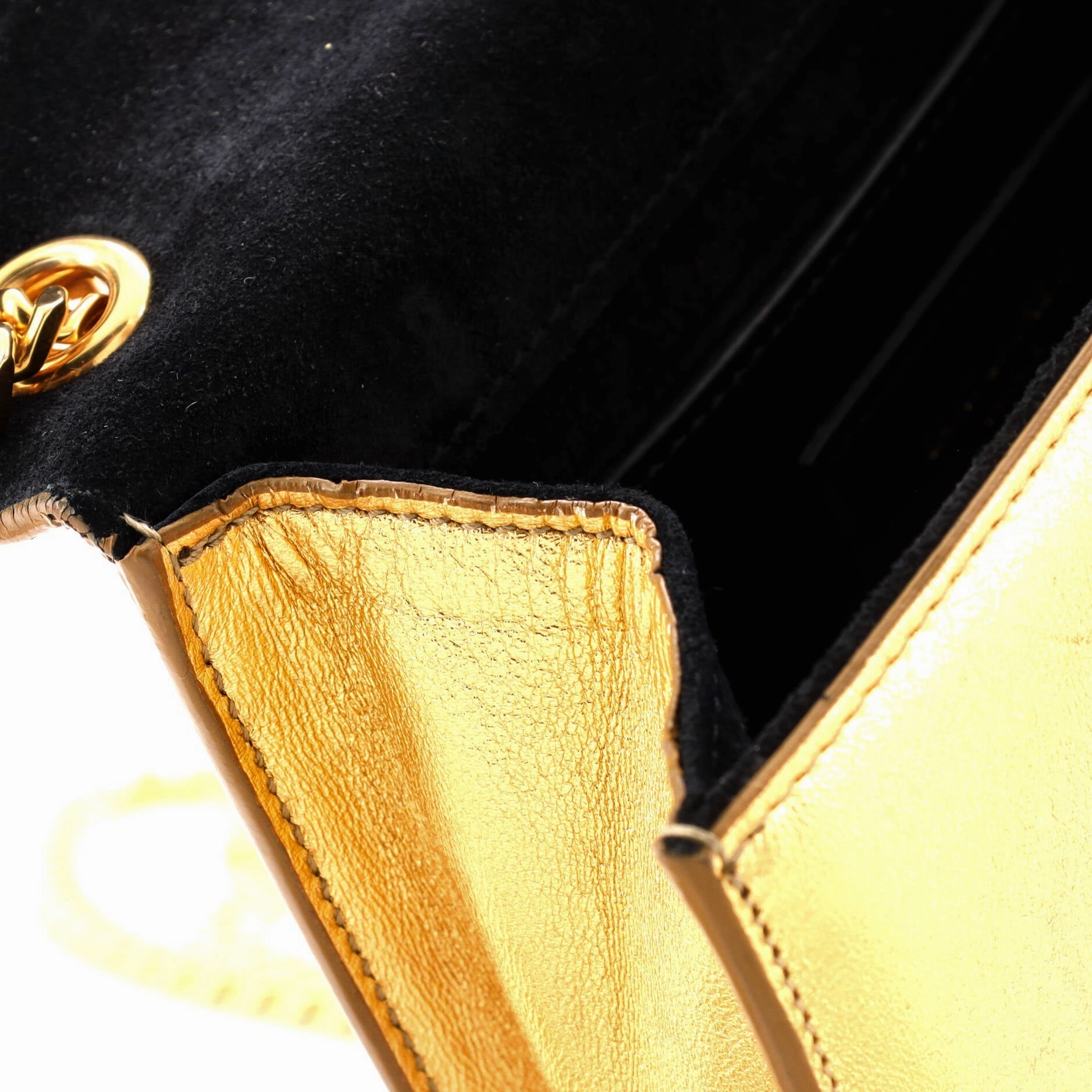 Classic Monogram Tassel Crossbody Bag Leather Small