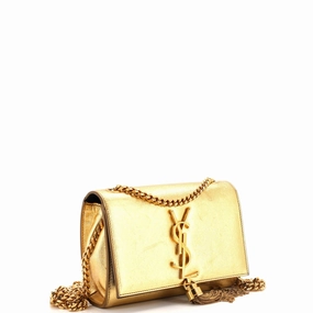 Classic Monogram Tassel Crossbody Bag Leather Small