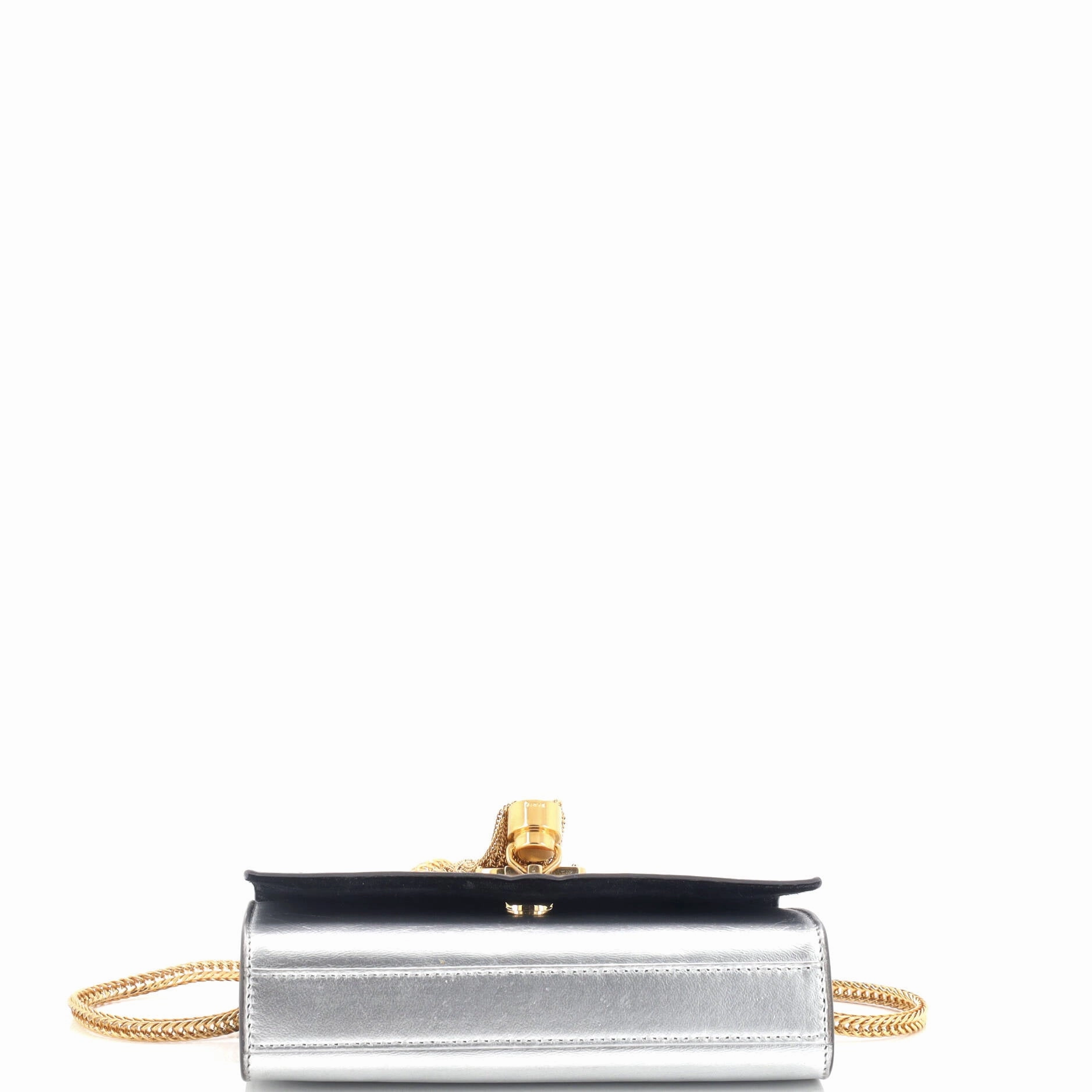 Classic Monogram Tassel Crossbody Bag Leather Small