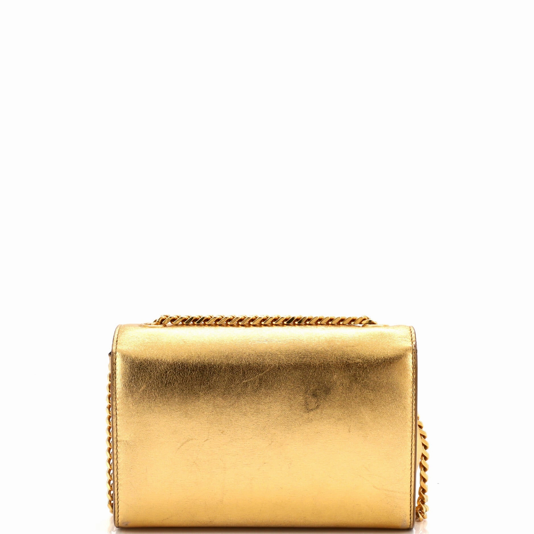 Classic Monogram Tassel Crossbody Bag Leather Small
