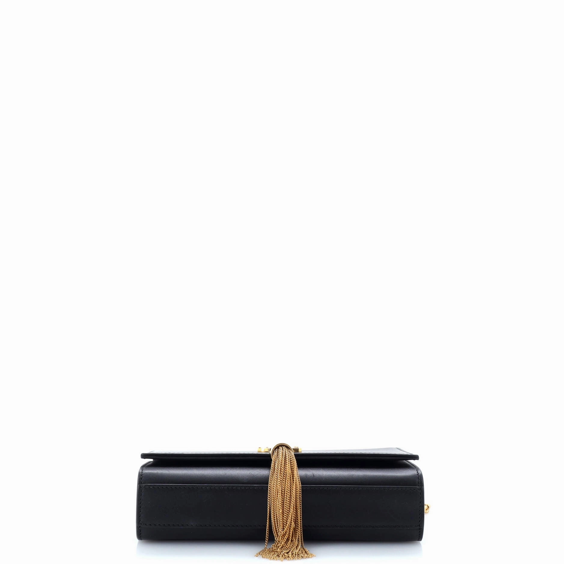 Classic Monogram Tassel Crossbody Bag Leather Small