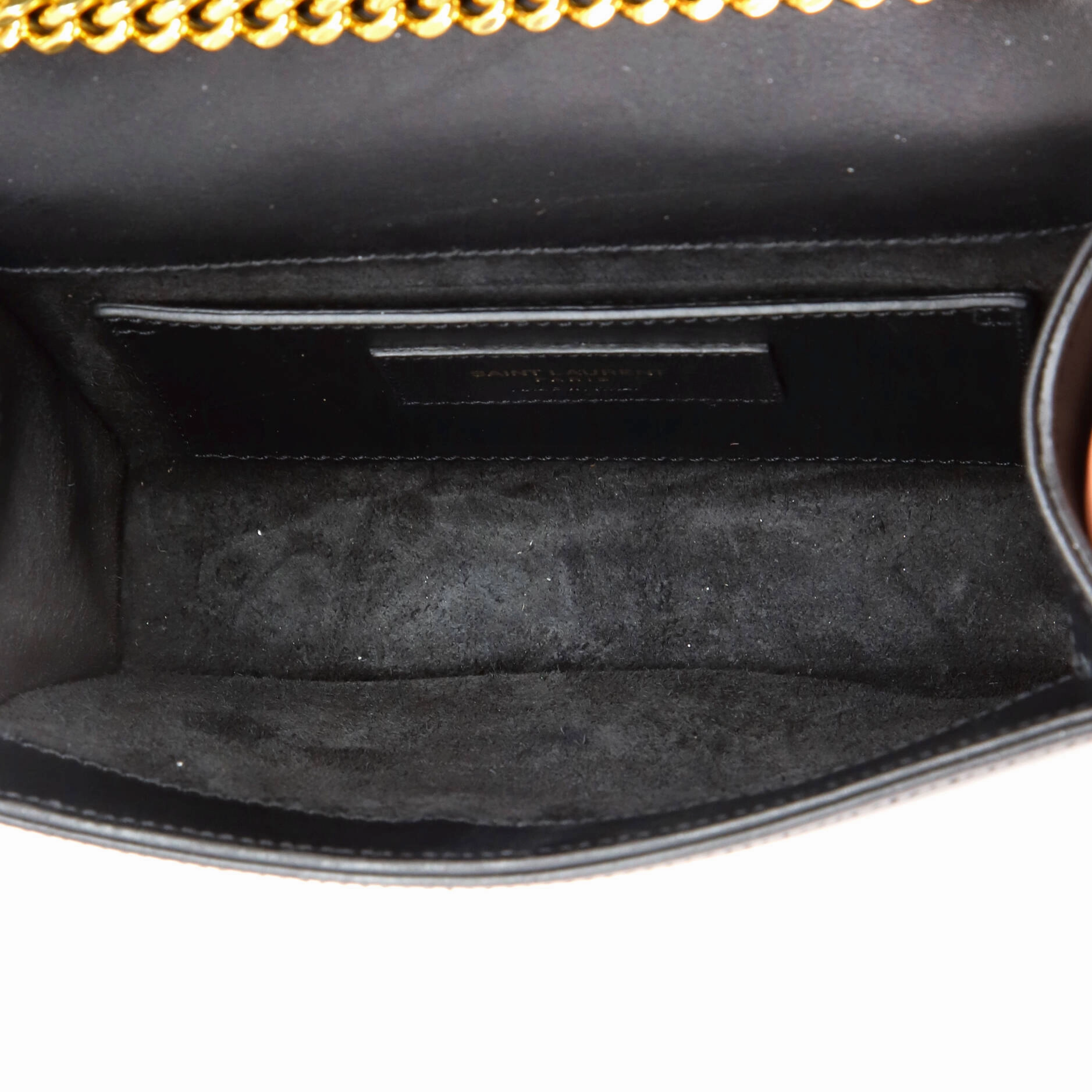 Classic Monogram Tassel Crossbody Bag Leather Small