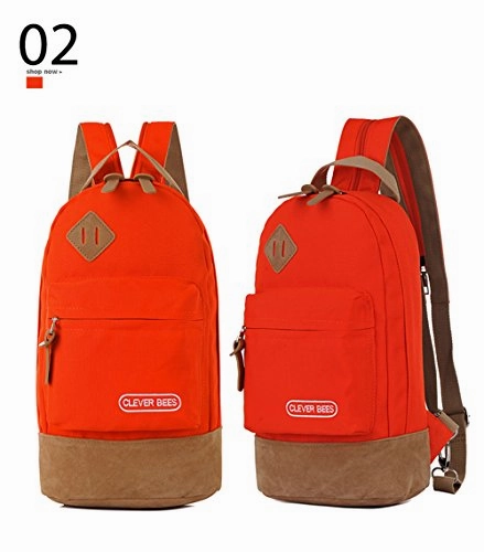 Clever Bees Outdoor Laptop Hiking Backpack Waterproof Adjustable Shoulder Strap Travel Durable