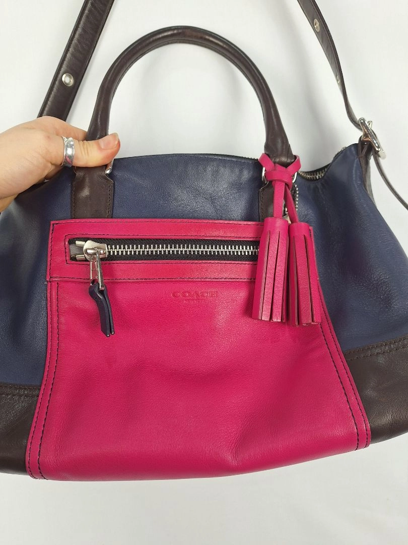 Coach Molly Legacy Colourblock Leather Bag