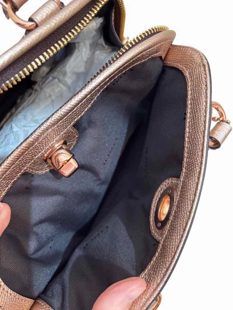 Coach Rose Gold Handbag