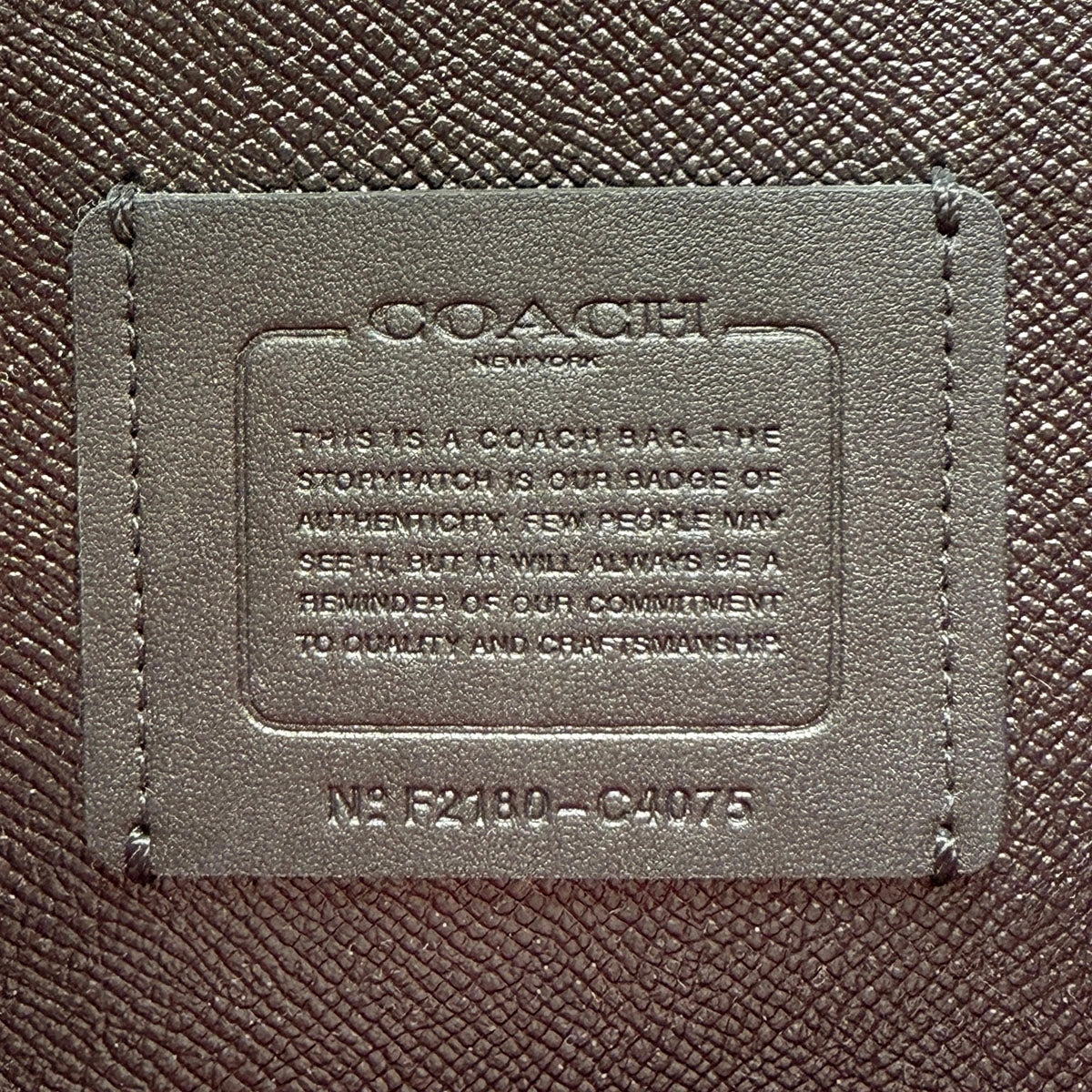 Coach Tote