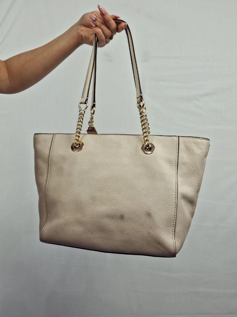 Coach Turnlock Gold Chain Tote Bag