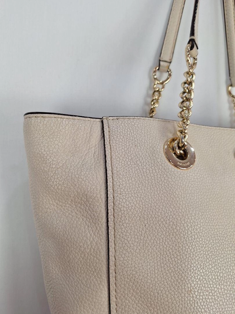 Coach Turnlock Gold Chain Tote Bag
