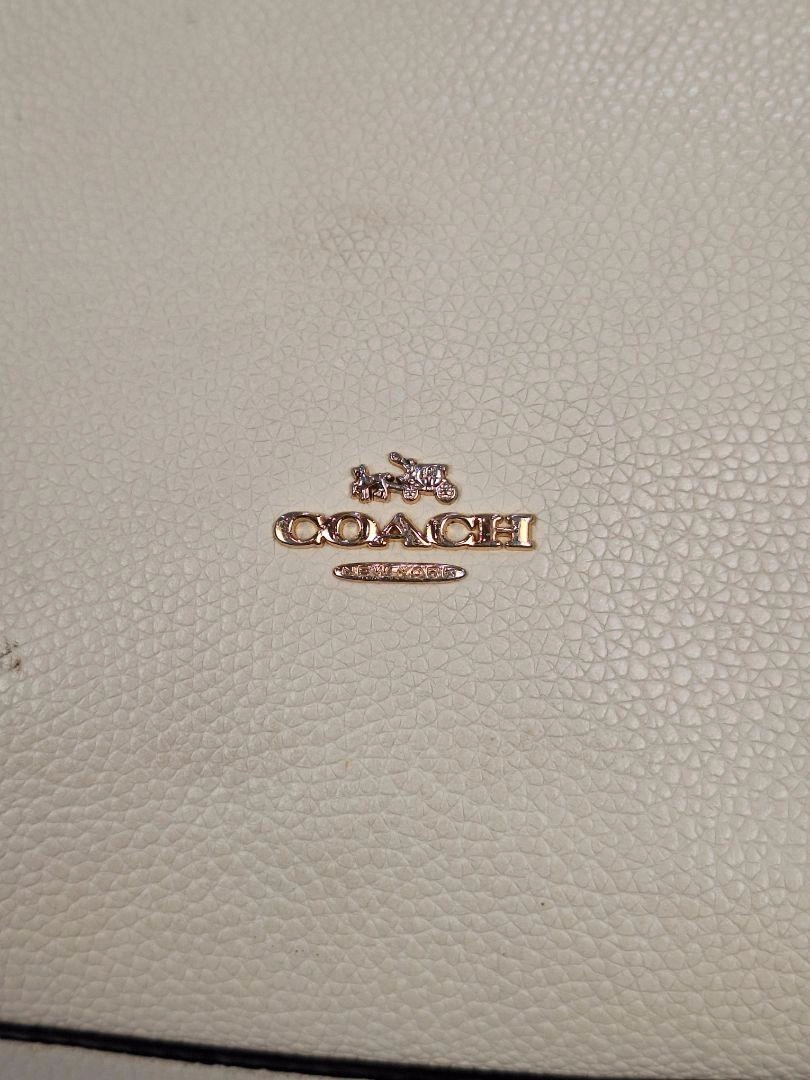 Coach Turnlock Gold Chain Tote Bag