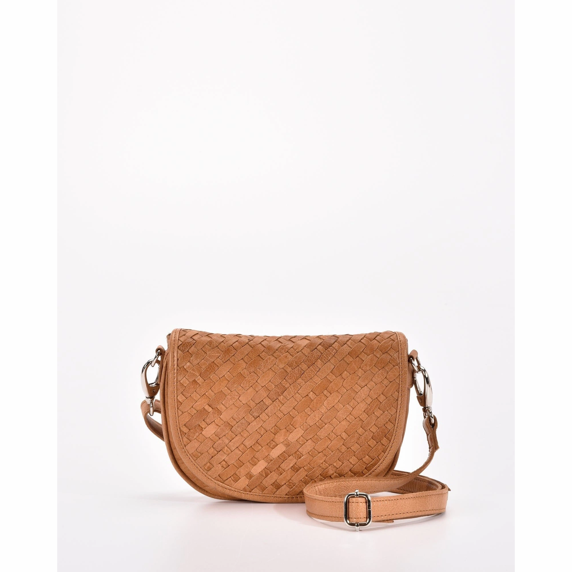 COBB & CO Surrey Woven Leather Crossbody