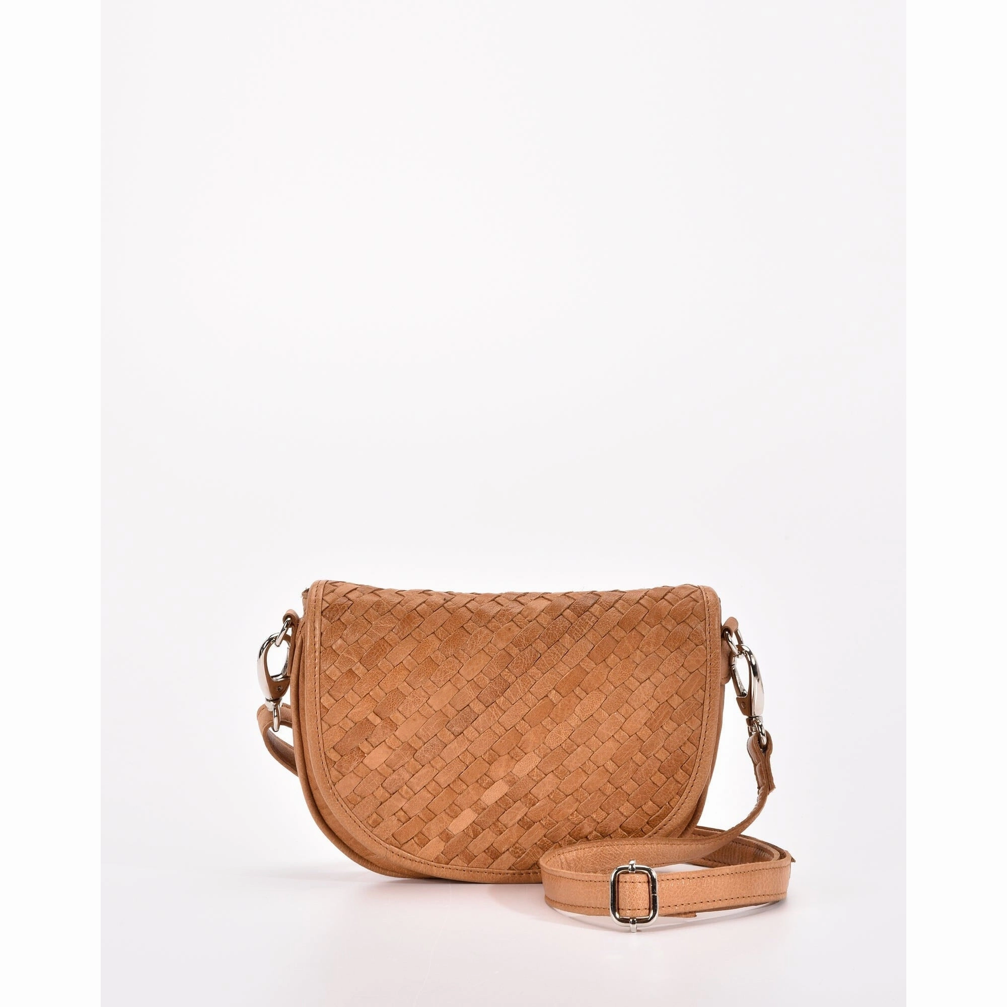 COBB & CO Surrey Woven Leather Crossbody