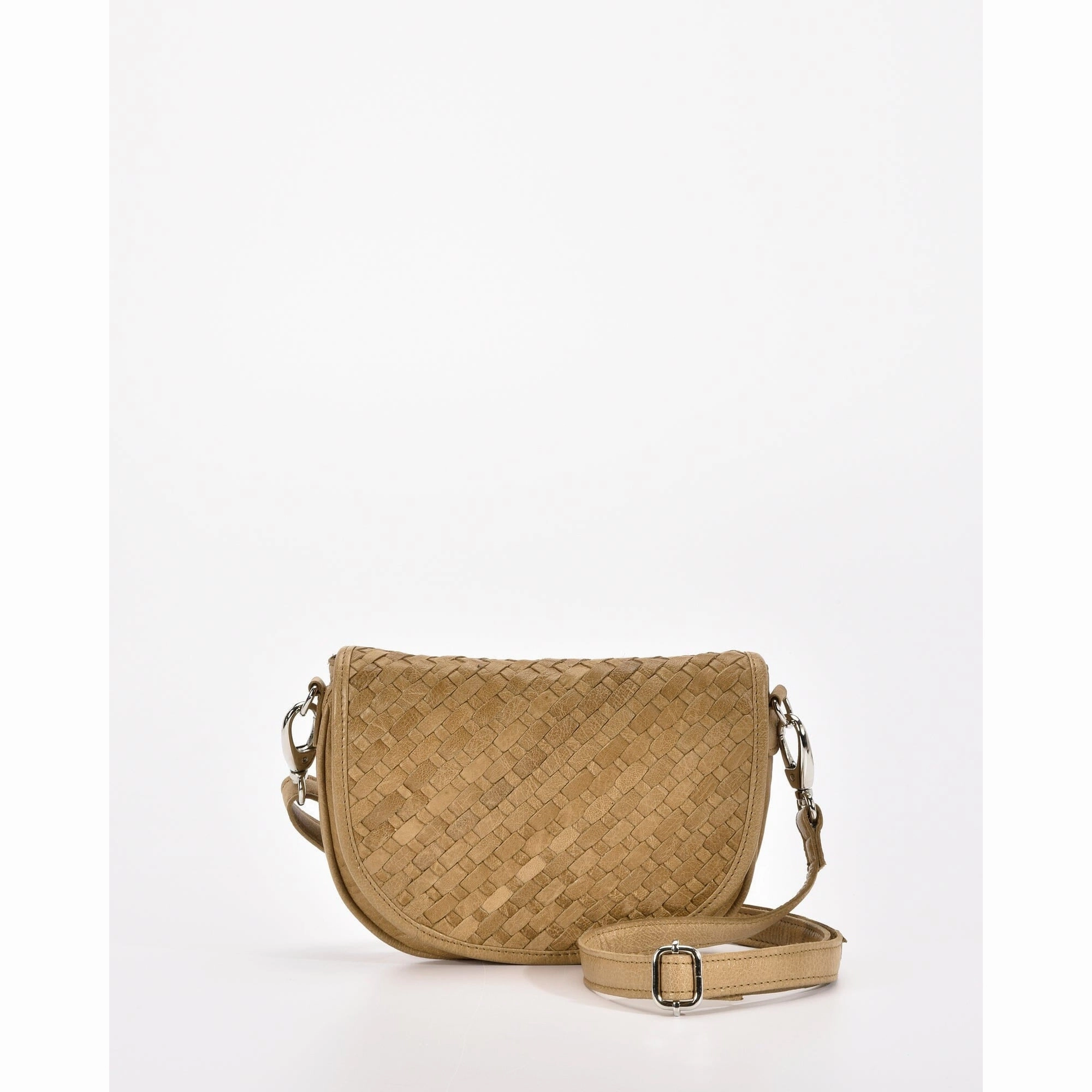 COBB & CO Surrey Woven Leather Crossbody