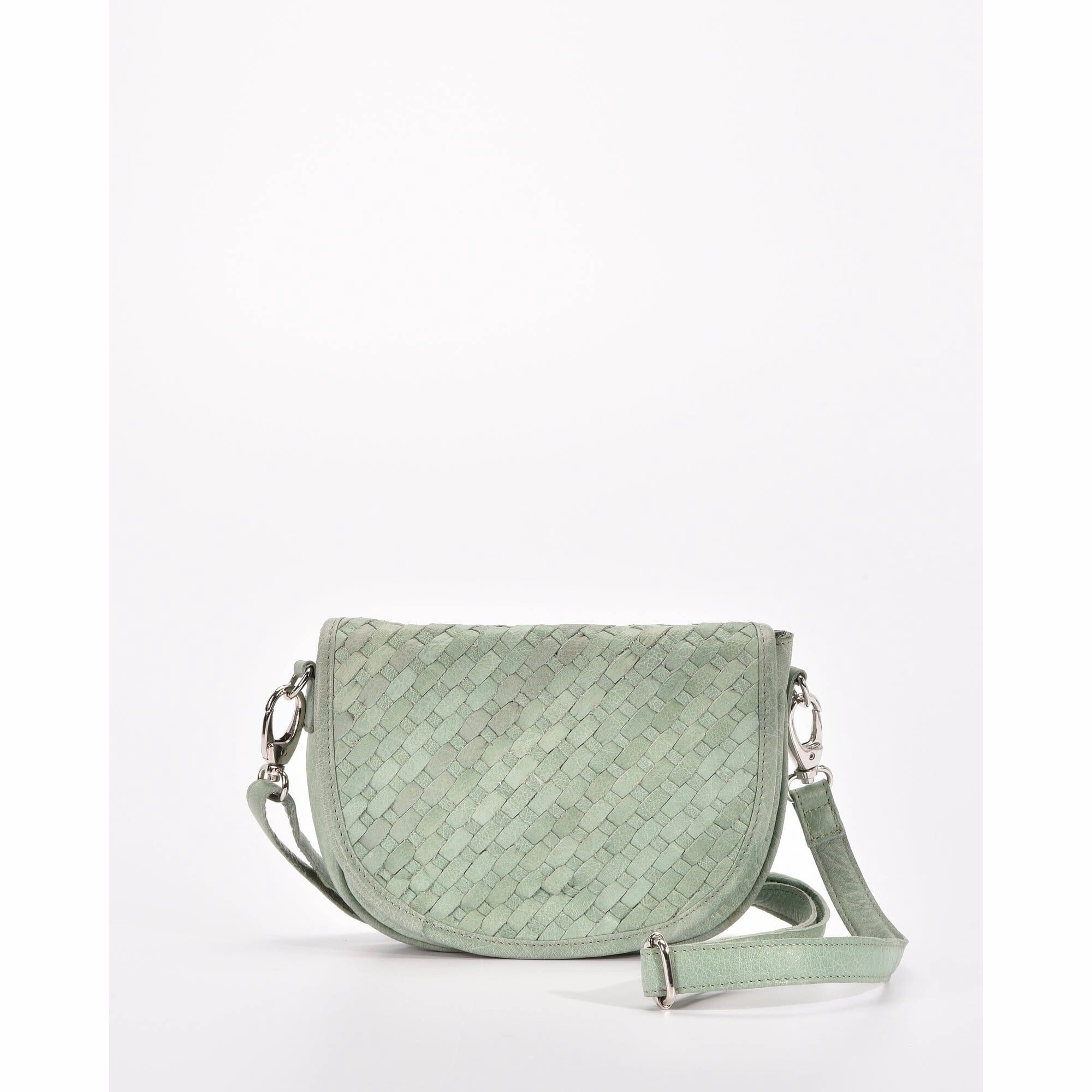 COBB & CO Surrey Woven Leather Crossbody