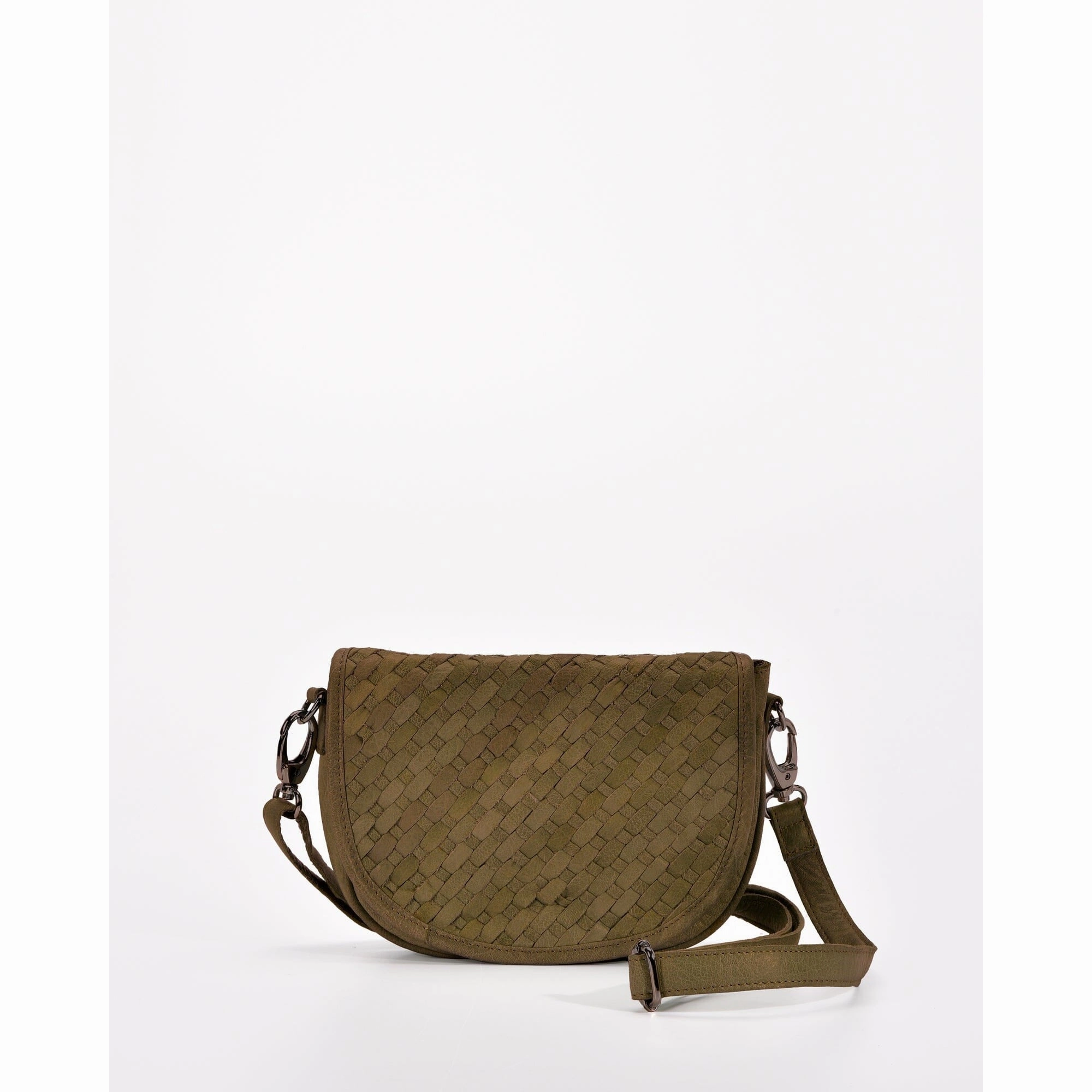 COBB & CO Surrey Woven Leather Crossbody