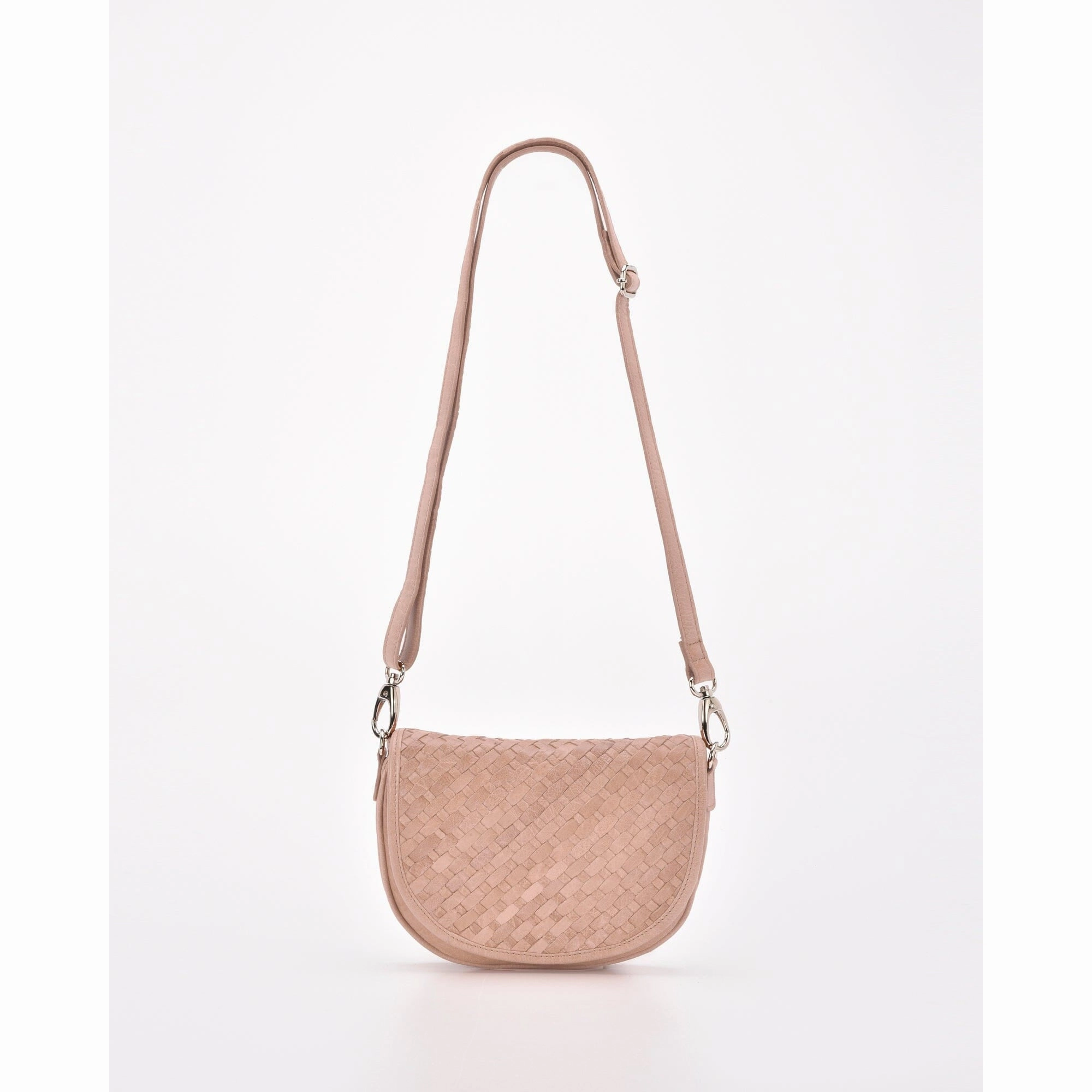 COBB & CO Surrey Woven Leather Crossbody