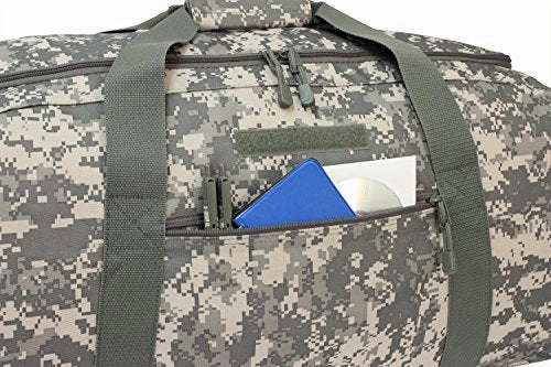 Code Alpha Giant Convertible Duffel Bag With Backpack Straps, Digital Camouflage