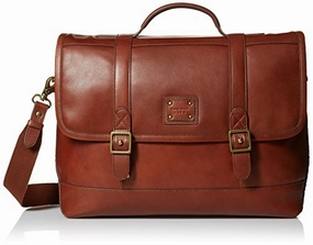 Cole Haan Men'S Van Buren Leather Briefenger, British Tan