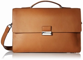 Cole Haan Men's Washington Grand Double Gusset Brief, luggage No Size