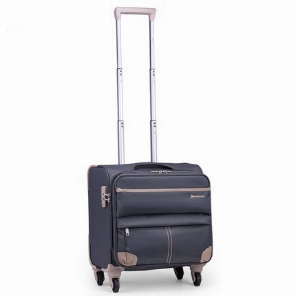Commercial Luggage Universal Wheels Trolley Luggage Male Cloth Computer Travel Bag,16Inches