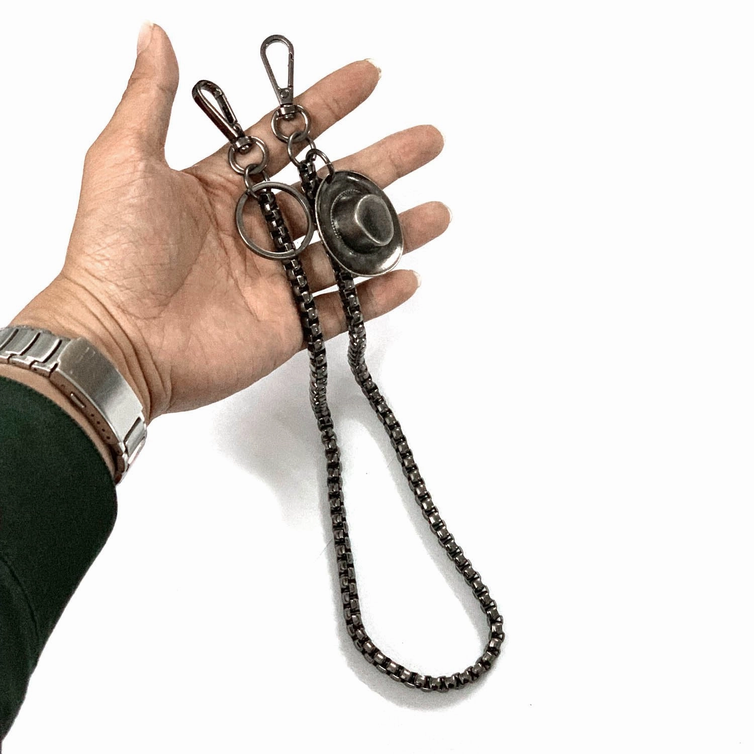 Cool Cowboy Wallet Chain Pants jeans chain jean chain Long Biker Wallet Chain For Men