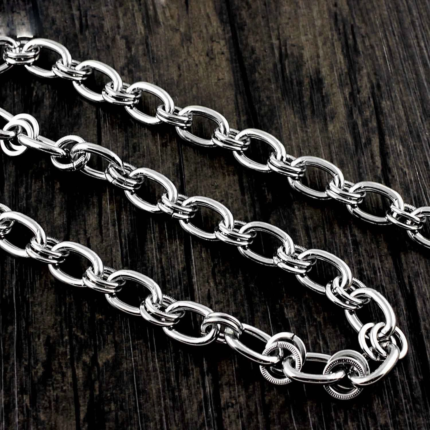 COOL FASHION MENS WOMENS PANTS CHAINs jeans chain jean chain WALLET CHAIN BIKER WALLET CHAIN FOR MEN