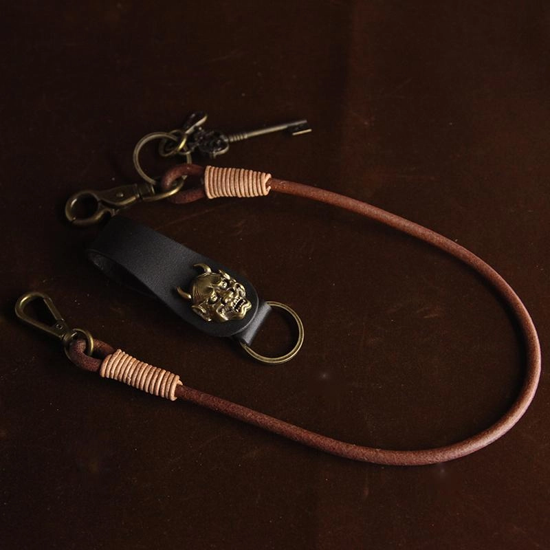 Cool Leather Biker Wallet Chain Pants Chain Buckle Rope jeans chain jean chain For Men