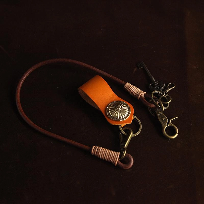 Cool Leather Biker Wallet Chain Pants Chain Buckle Rope jeans chain jean chain For Men