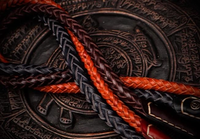 Cool Leather Braided Biker Chain Carp Wallet Chain for Chain Wallet Biker Wallet