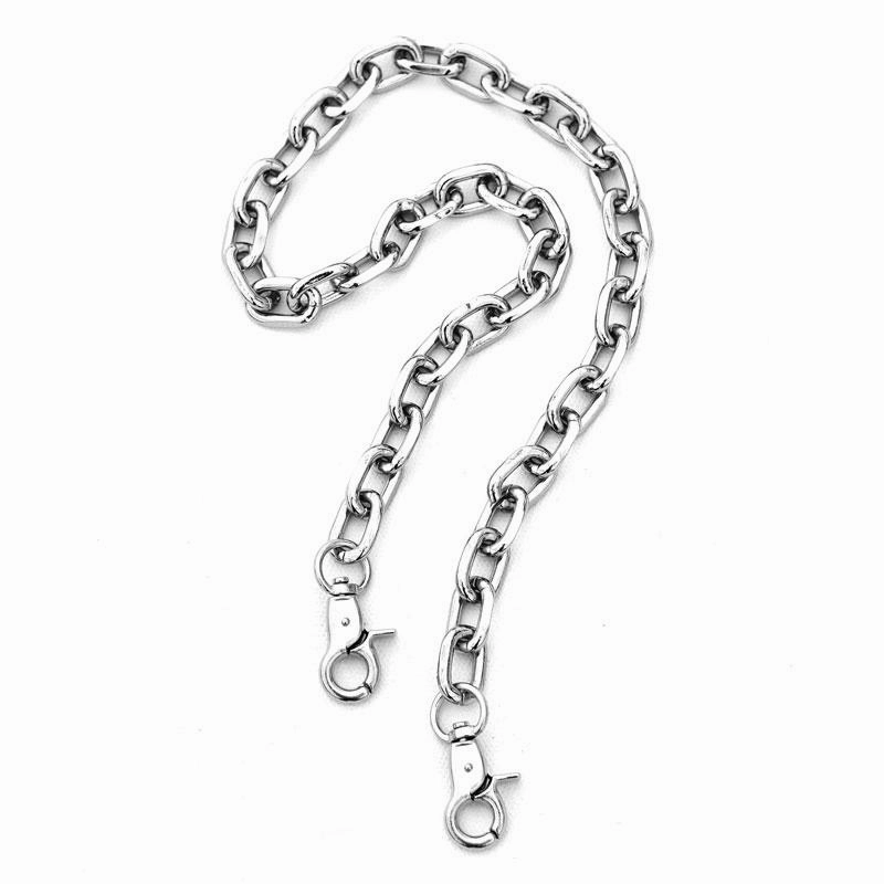 Cool Men's Disco Hip Hop Aluminium Pants Chain Biker Wallet Chain For Men