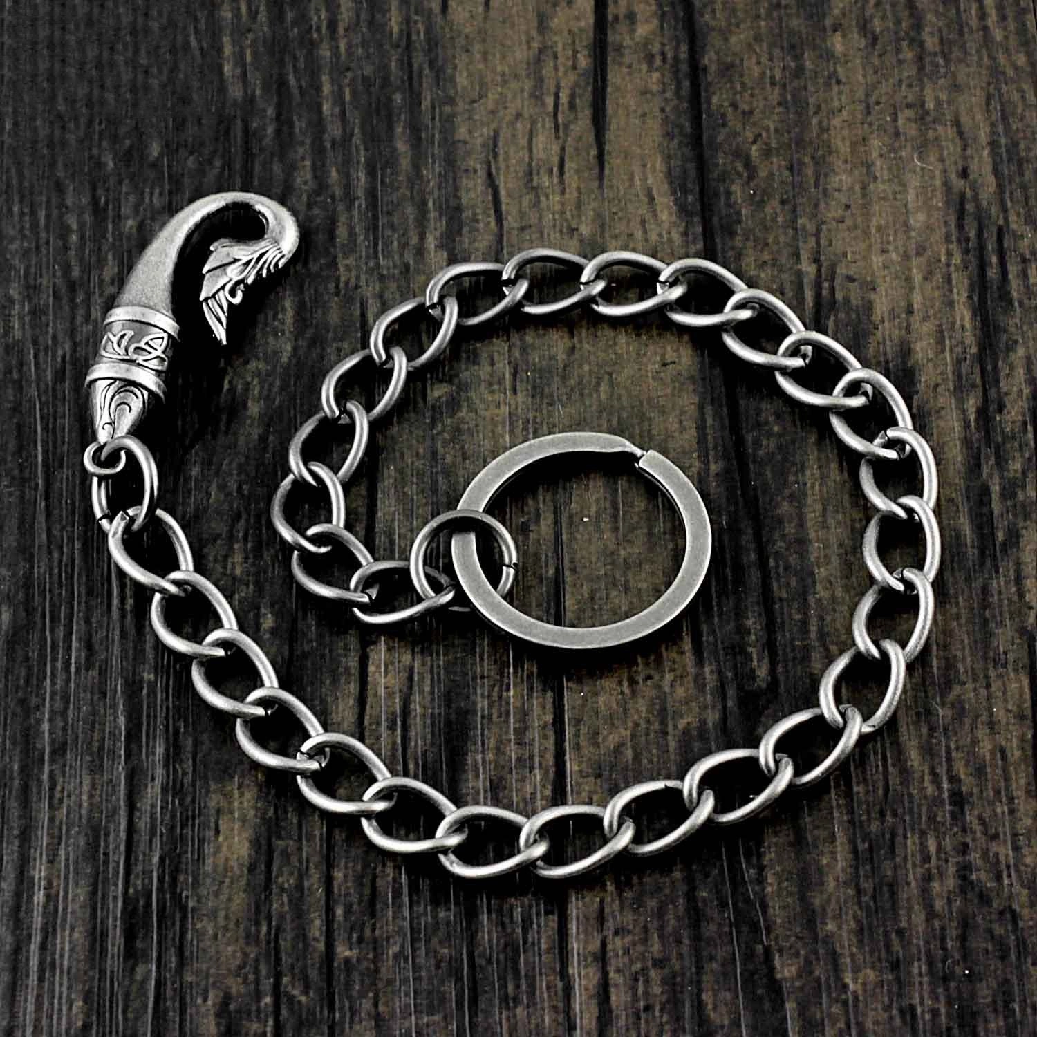 Cool Metal Mens Wallet Chain Pants Chain jeans chain jean chain Biker Wallet Chain For Men