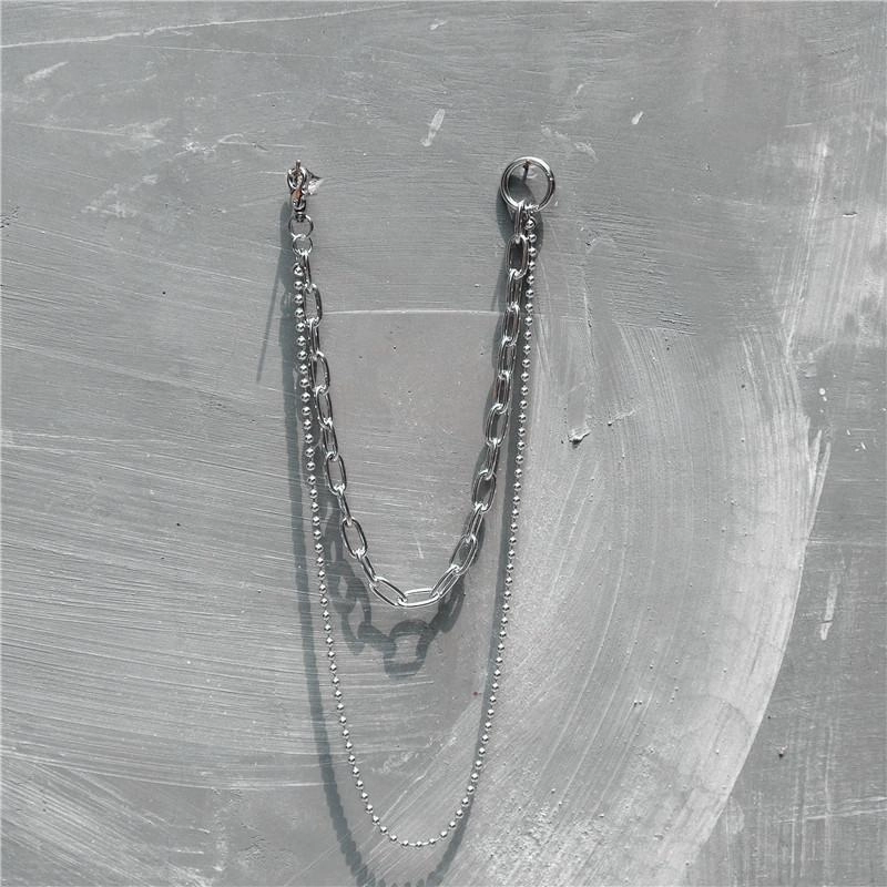 Cool Punk Mens Womens Double Long Pants Chain Wallet Chain jeans chain jean chain For Men