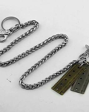Cool Ruler Key chain Long Wallet Chain Pants Chain jeans chain jean chains Wallet Chain For Men