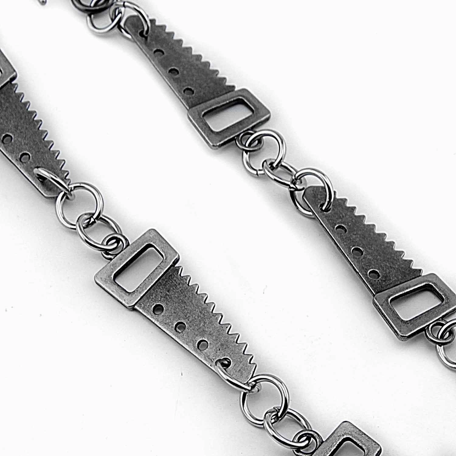 Cool SAW Silver Punk Pants Chain Wallet Chain jeans chain jean chain Biker Wallet Chain For Men